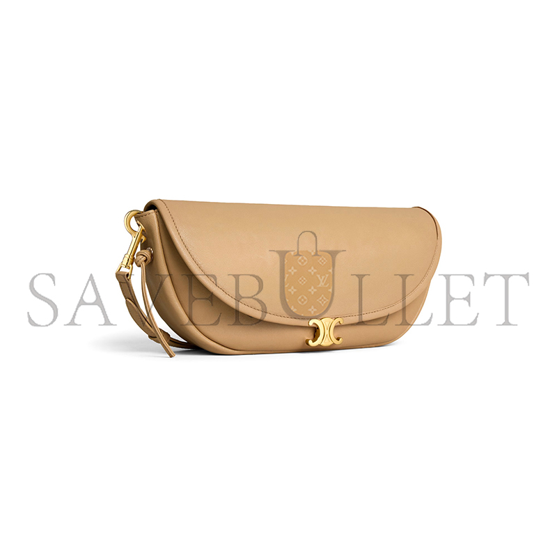 ce1i*e little halfmoon soft triomphe in S*pple shiny lambskin l10373778.03dl (25*13*5cm)